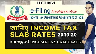 LECTURE-1 || THE BASICS OF INCOME TAX || INCOME TAX SLAB RATES & CALCULATION || MUST WATCH