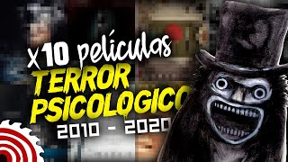 🖤​ TOP 10 Películas de TERROR PSICOLÓGICO 2010-2020 más Recomendadas