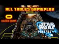 Star Wars Pinball VR - (Oculus Quest) - All Tables Gameplay 60FPS