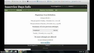 English Webquest Instructions