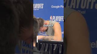Luka cut off by EXPLICIT video 😭 #nba #nbabasketball ( check out Stadium Live now 👀 )