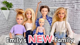 Emily’s NEW Family!! Barbie Doll Transformations| Emily & Friends| Barbie Doll Videos