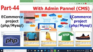 ecommerce website in PHP in Urdu | Hindi part 44-Retrival of Category and Sub-category for Product