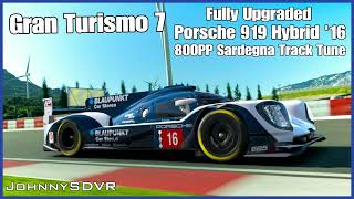 Gran Turismo 7 - Porsche 919 Hybrid '16 - 800PP Sardegna Track Tune - Fully Upgraded (GT7 Tuning)