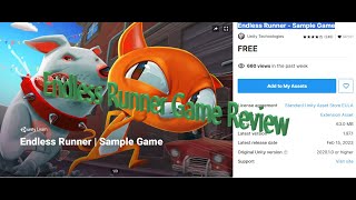 Endless Runner - Sample Game Review