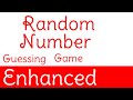 5.18 Random Number Guessing Game Enhanced | Starting Out With Java Chapter 5