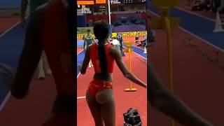 Fatima DIAME - Long Jump  Women Finals - Belgrade#4k #viralvideo#sexy#ass#hot girl#athlets#fitness