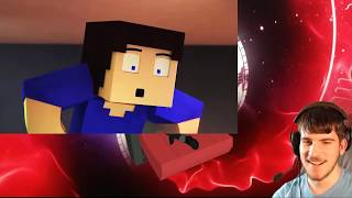"BATIM Remix" | Bendy and the Ink Machine Animated Minecraft Music Video Reaction