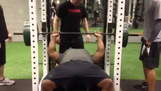 Michael Jasper benches 495 at STA Performance!!