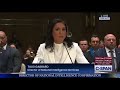 31jan dni elect tulsi gabbard in her opening statement. news government trump uap drone orb