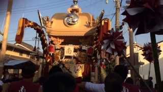 平成25年 的形湊神社 南山河 宮出