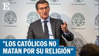 Feijóo se pronuncia sobre el ataque de Algeciras y ataca la religión islámica | EL PAÍS