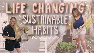 sustainable habits & mindsets that will CHANGE YOUR LIFE