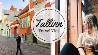 Exploring Tallinn's Old Town, Food, and Bars | Estonia Travel Guide Vlog