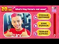 Youtuber Quiz  What do you know about Salish Matter, MrBeast, King Ferran  Tiny Book