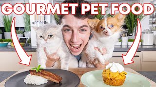 Cooking A Gourmet Meal For My Dog & Cat! | Eitan Bernath