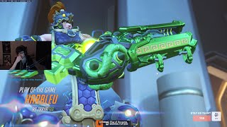 POTG! SUPER ZARYA SEASON 13 OVERWATCH 2 TOP 500 GAMEPLAY