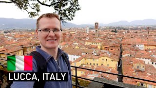 Day Trip to LUCCA, ITALY 🇮🇹 | Exploring a Fortified City in TUSCANY!