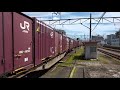 【青プレート】ＥＦ６４形１０２２号機発車（倉敷駅５番のりば）