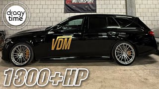 1300+HP Mercedes Benz AMG E63S T Modell | Acceleration from 100-200 Km/h