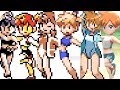 Evolution of Gym Leader Misty Pokémon Battles (1996 - 2018)