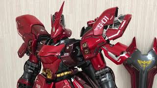 【ガンプラ全塗装】MG サザビー Ver.Ka  　制作記　スライドショー