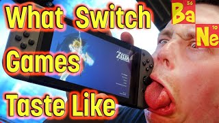 Taste Testing Video Game Cartridges - Don’t Try This at Home! - @Barnacules