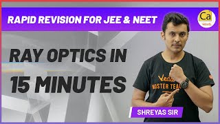 🔎 Ray Optics In 15 Minutes 🔥 Rapid Revision JEE NEET KVPY 👉 Class 12 Physics (English) | Shreyas Sir