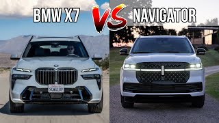 2025 Lincoln Navigator vs 2025 BMW X7 Compared! | SUV Battles!