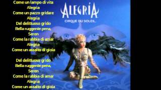 Alegria Cirque Du Soleil Alegria lyrics
