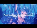 Nightcore - If I die young (Lyrics)