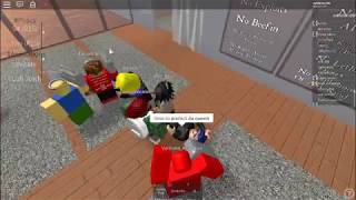 roblox boys and girls hangout trolling with oders youtube