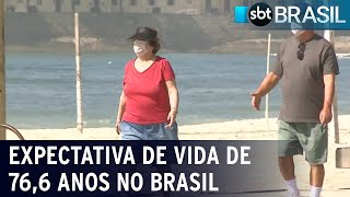 Expectativa de vida do brasileiro sobe para 76,6 anos, diz IBGE | SBT Brasil (26/11/20)