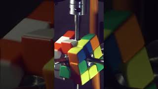 Fastest robot to SOLVE a puzzle cube #shorts