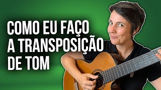 Como fazer a TRANSPOSIÇÃO DE TOM de uma música