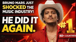 Bruno Mars Just Shocked the Music Industry — #1 in 40+ Countries