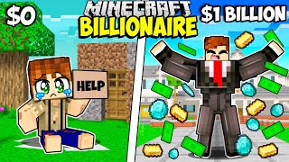 I Survived 100 Days as a BILLIONAIRE in Minecraft