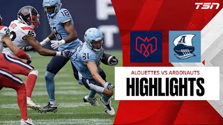 CFL WEEK 14: Argos vs. Alouettes