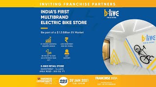 BLive |India's First Multibrand Electric Bike Store, Inviting Franchise Partners in your city