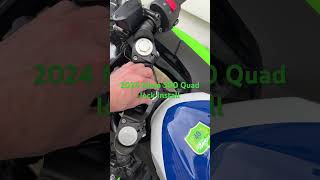 2024 Kawasaki Ninja 500 Quad lock install | #shorts