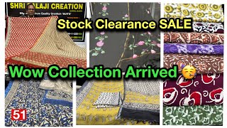 One more Stock Clearance Sale🤩Latest Kalamkari, Dabu, Bagru Hand Block Fabrics \u0026 Suit | Shwetadhiraj