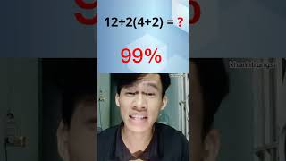 chỉ 1% tính đúng | khanhtrungsi