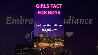 Embrace the radiance of a girl...Psychological Fact about Girls#shorts#psychologyfacts#subscribe