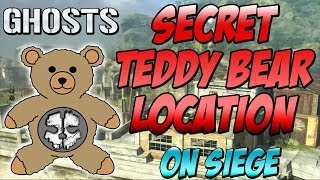 Cod Ghosts - "SECRET TEDDY BEAR LOCATION" on SIEGE (Call of Duty Easter Eggs) | Chaos