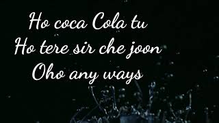 Coca cola tu song lyrics with music