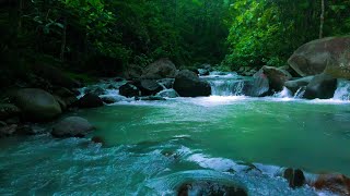 Relaxing River Sound emotional therapy to relieve stress and mental disorders for sleeping