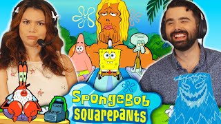 We Watched SPONGEBOB SEASON 6 EPISODE 11 & 12 For the FIRST TIME! SPONGEBOB VS. THE BIG ONE