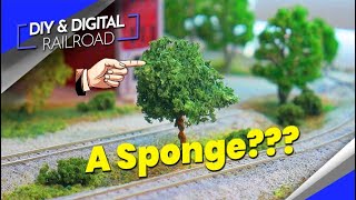 Cheap DIY Scenery Foam for Model Trees and Bushes!