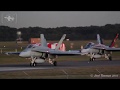 Dawn Strike 2019 Red Air departures from RAAF Base Williamtown.