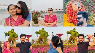 !! flower show Ahmedabad 2025 !! ફ્લાવર શો અમદાવાદ 2025 !! ❤️#vlog #gujrativlog #video